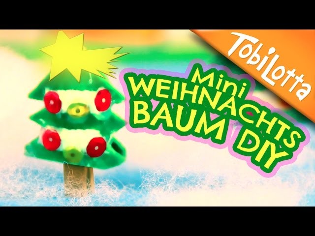 Mini Weihnachtsbaum Adventskalender basteln 1 | Geschenk basteln | Weihnachtsbaum DIY - Tobilotta 63