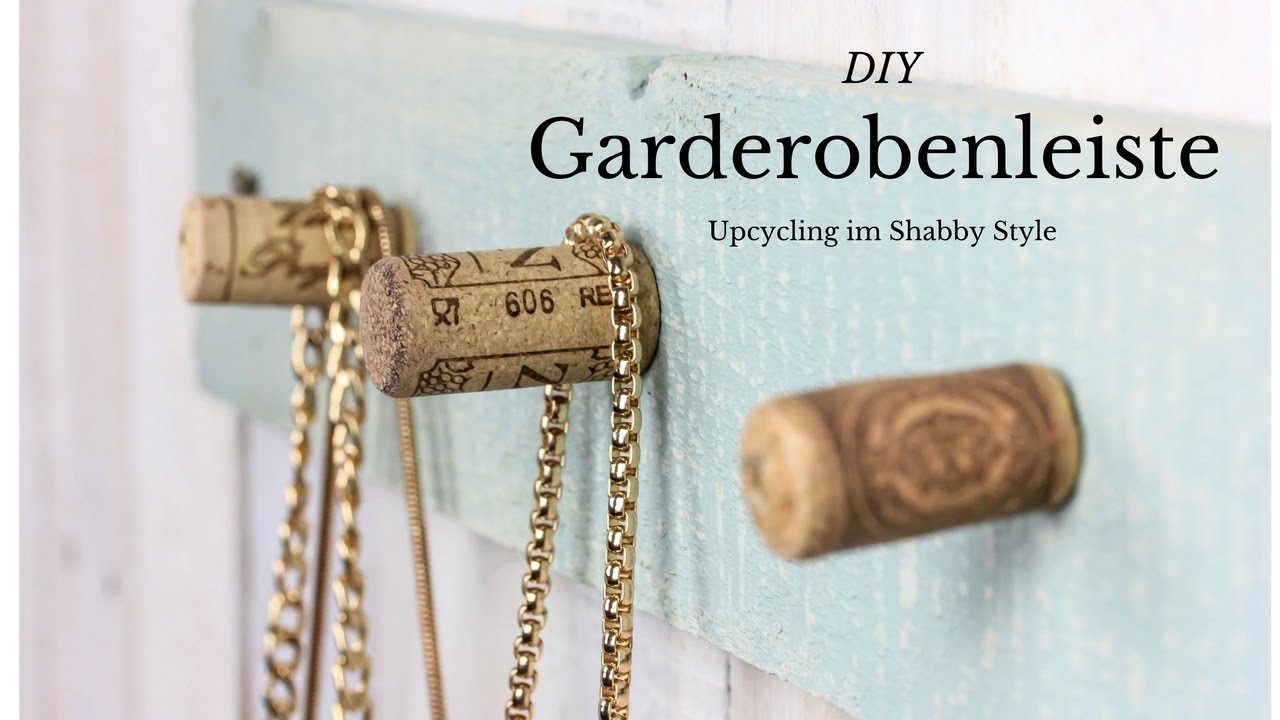 Tutorial: DIY Garderobenleiste