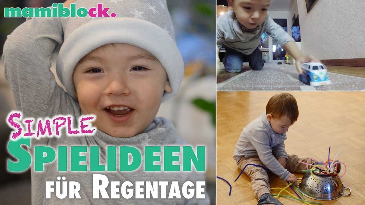 9 einfache Spielideen für Kleinkinder | DIY | mamiblock