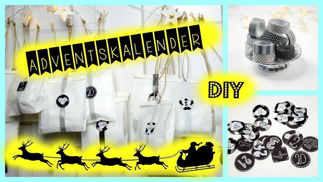 DIY Adventskalender, schlicht und einfach, Weihnachten