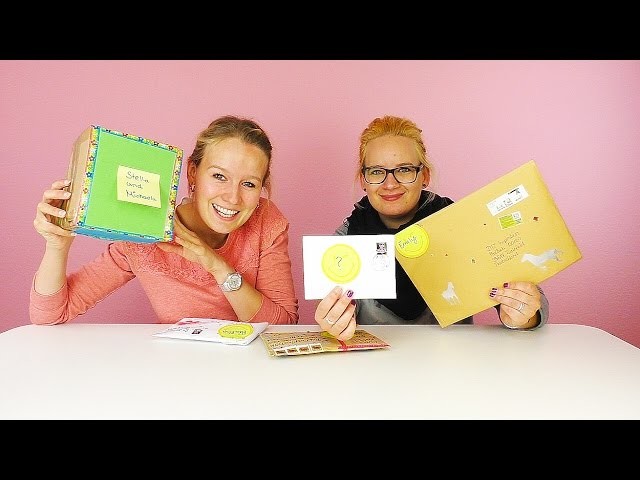 DIY Inspiration FANPOST Unboxing mit Eva & Kathi | VIELEN DANK für eure lieben Überraschungen!
