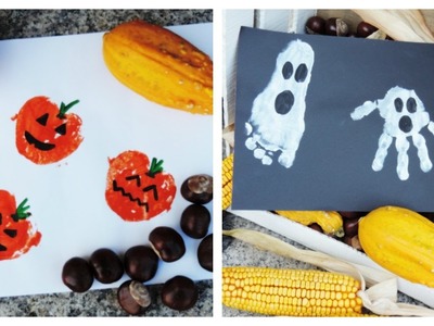 Halloween DIY | Basteln mit Kindern | Frau Farbenfroh