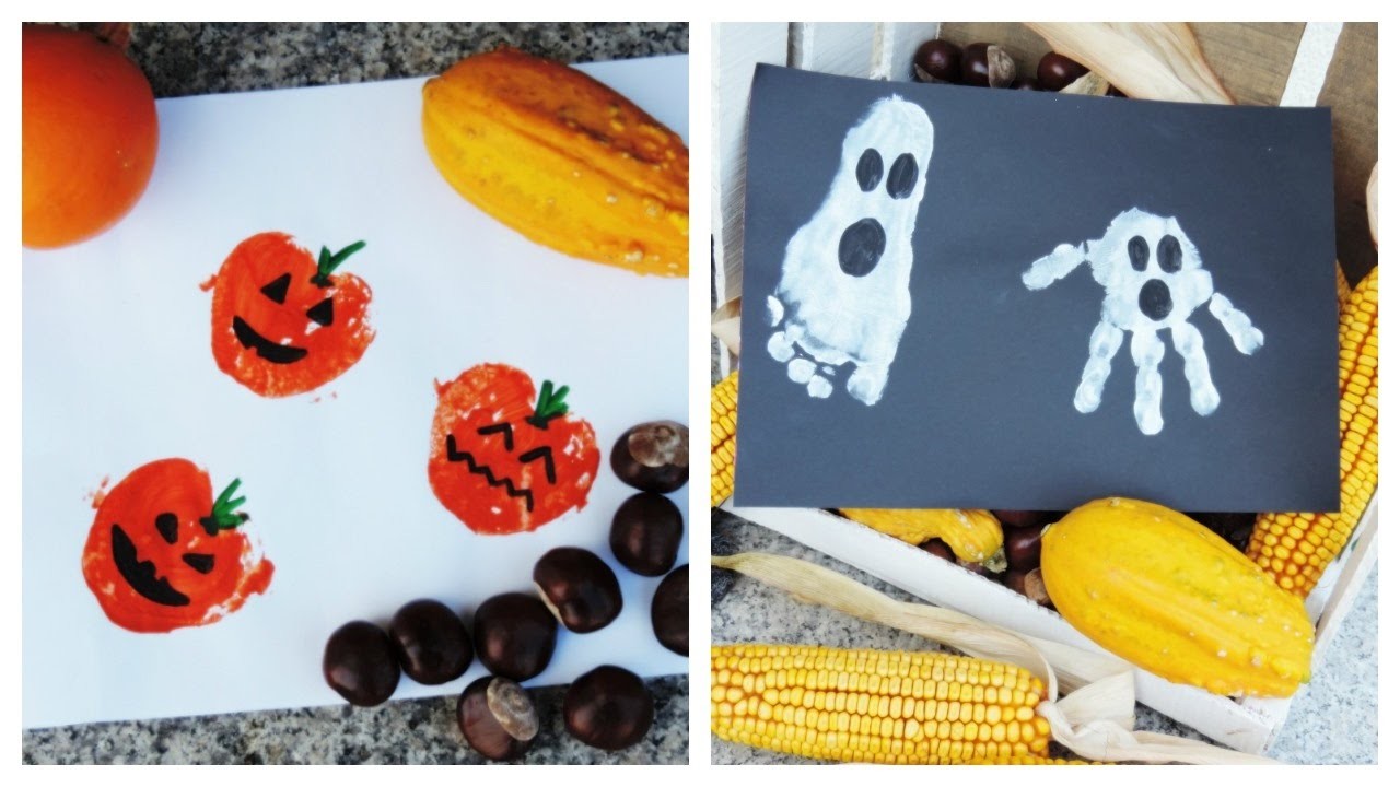 Halloween DIY | Basteln mit Kindern | Frau Farbenfroh