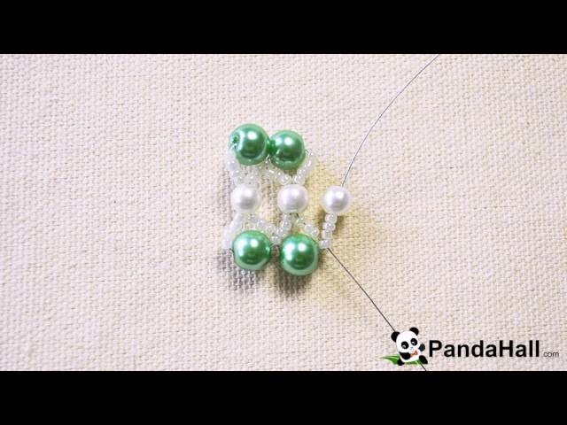 {50} Pearl Bracelet Design How to Make a Green Pearl Bead Bracelet 1