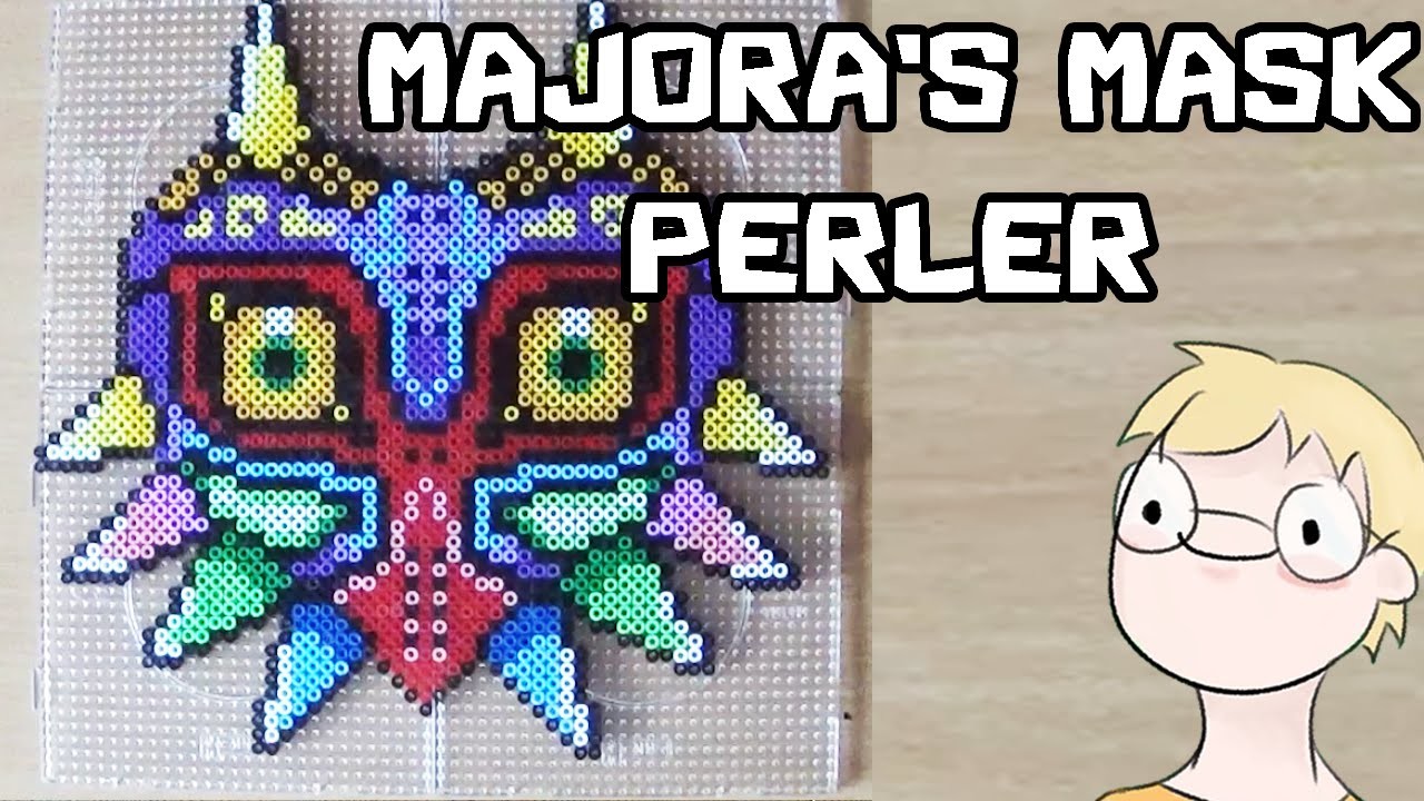 Majora's Mask - Perler Bead Sprite Time Lapse