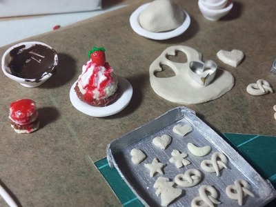 Project-Update: Polymer Clay Mini Food - Fimo Mini-Essen für mein Mouse-House