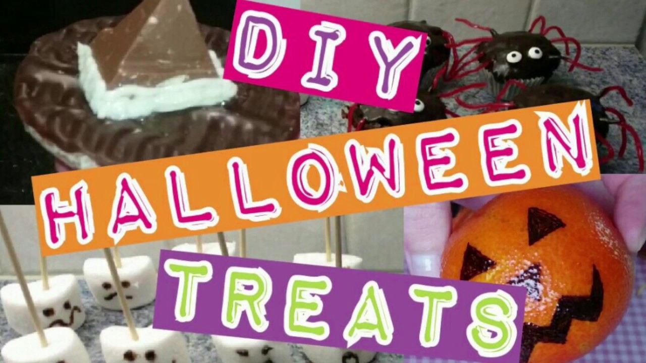 DIY HALLOWEEN TREATS 