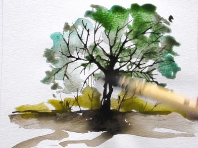 Bettags-Malschule - Aquarellmalerei mit Batikkännchen