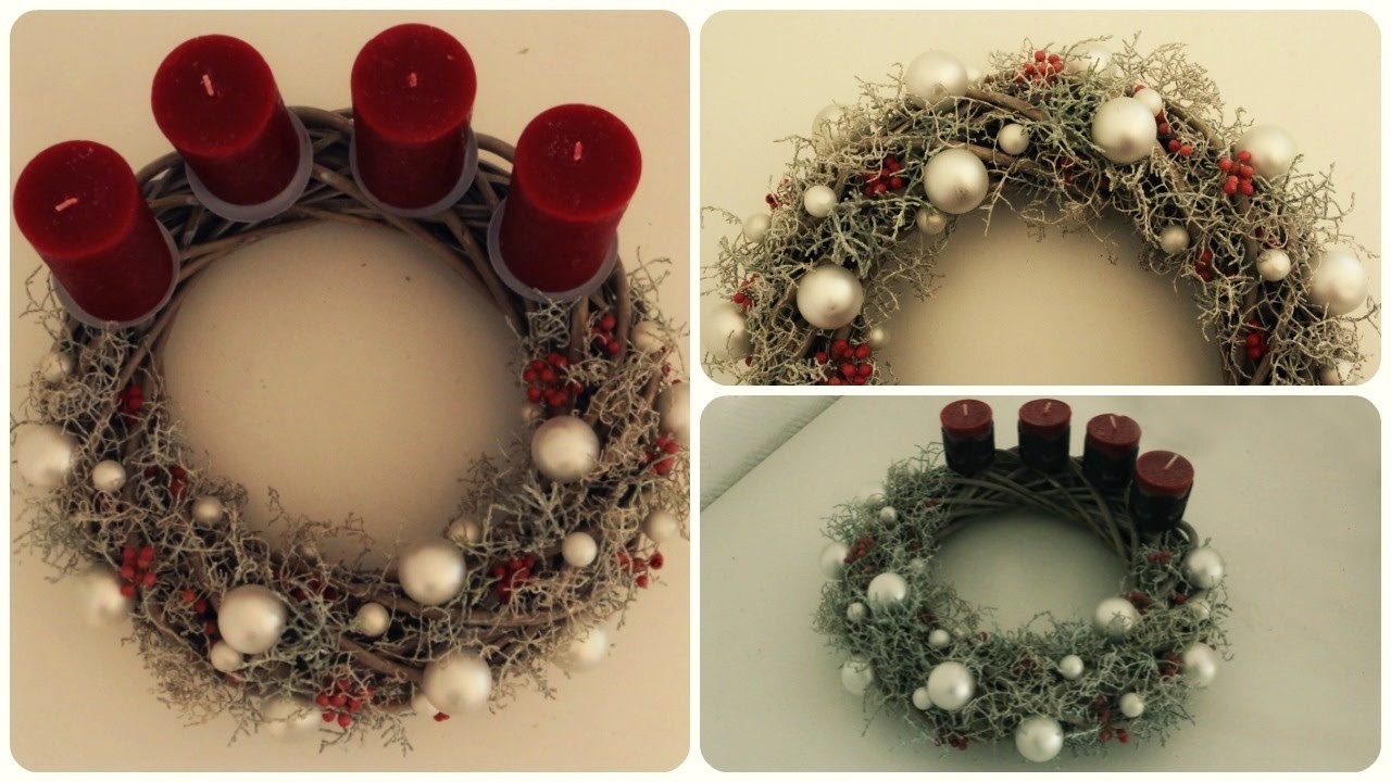 Adventskranz gestalten * DIY * Advent Wreath