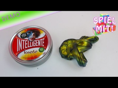 Intelligente Knete Super Ölfleck im Test - Thinking Putty Play Doh Alternative