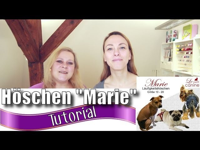 Läufigkeitshöschen Marie von "Le petit canine" - mit Anna von einfach nähen