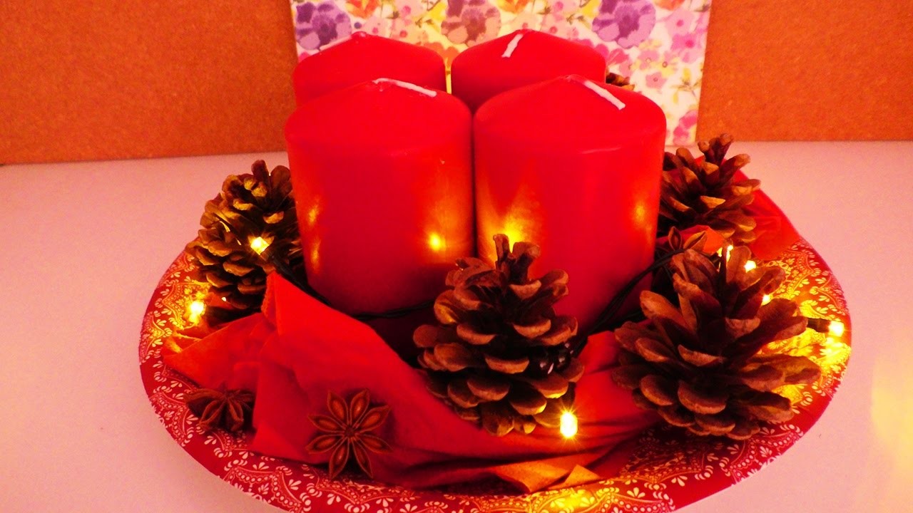 Super schneller Adventskranz 