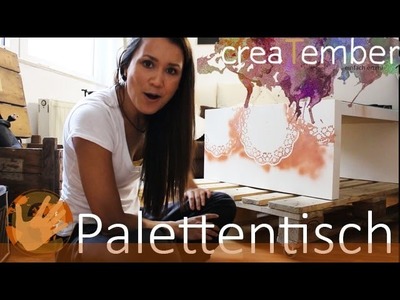 DIY. How to - Palettentisch - creaTember #20
