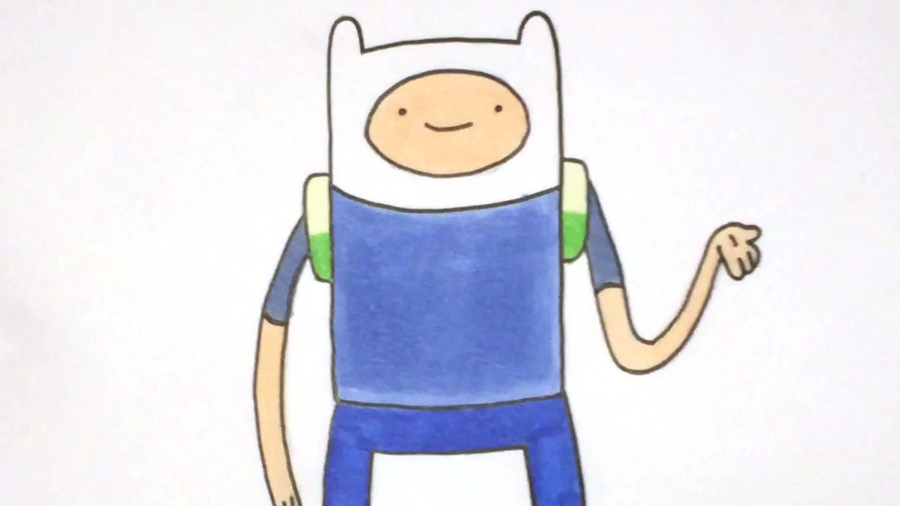 How to draw Finn [Adventure Time] drawing tutorial