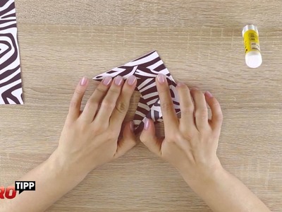 LIBRO Tipp: Funny Zebra Origami selbst gemacht - DIY Tutorial.Anleitung