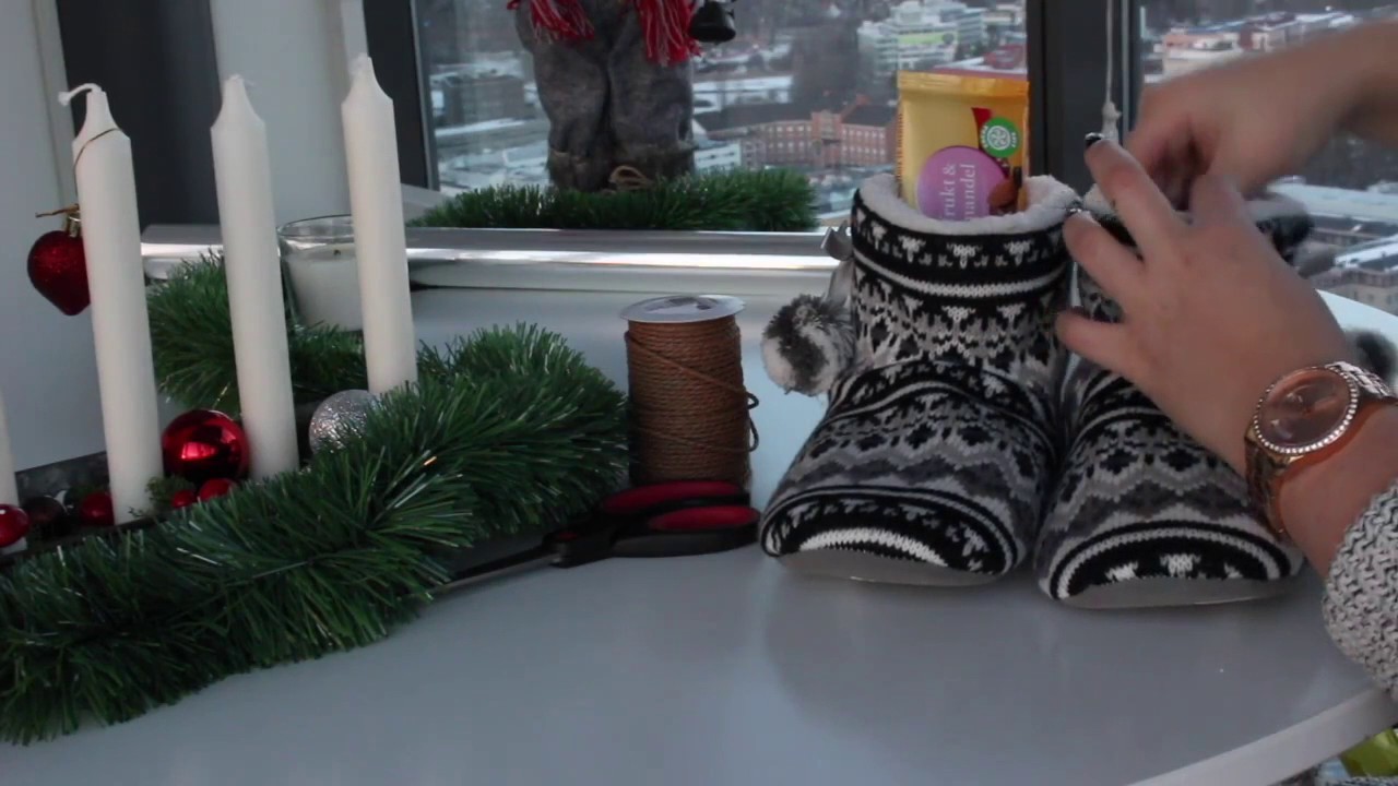 DIY Julklappstips Mystofflor