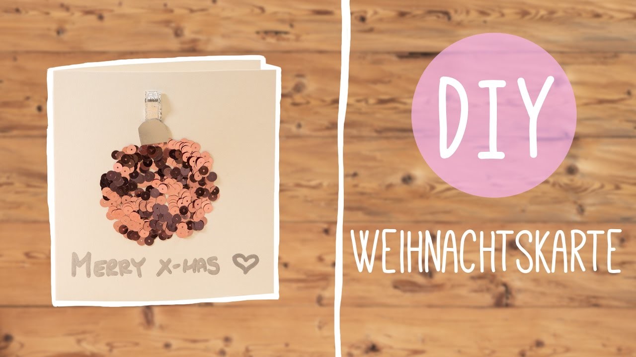 DIY Weihnachtskarte