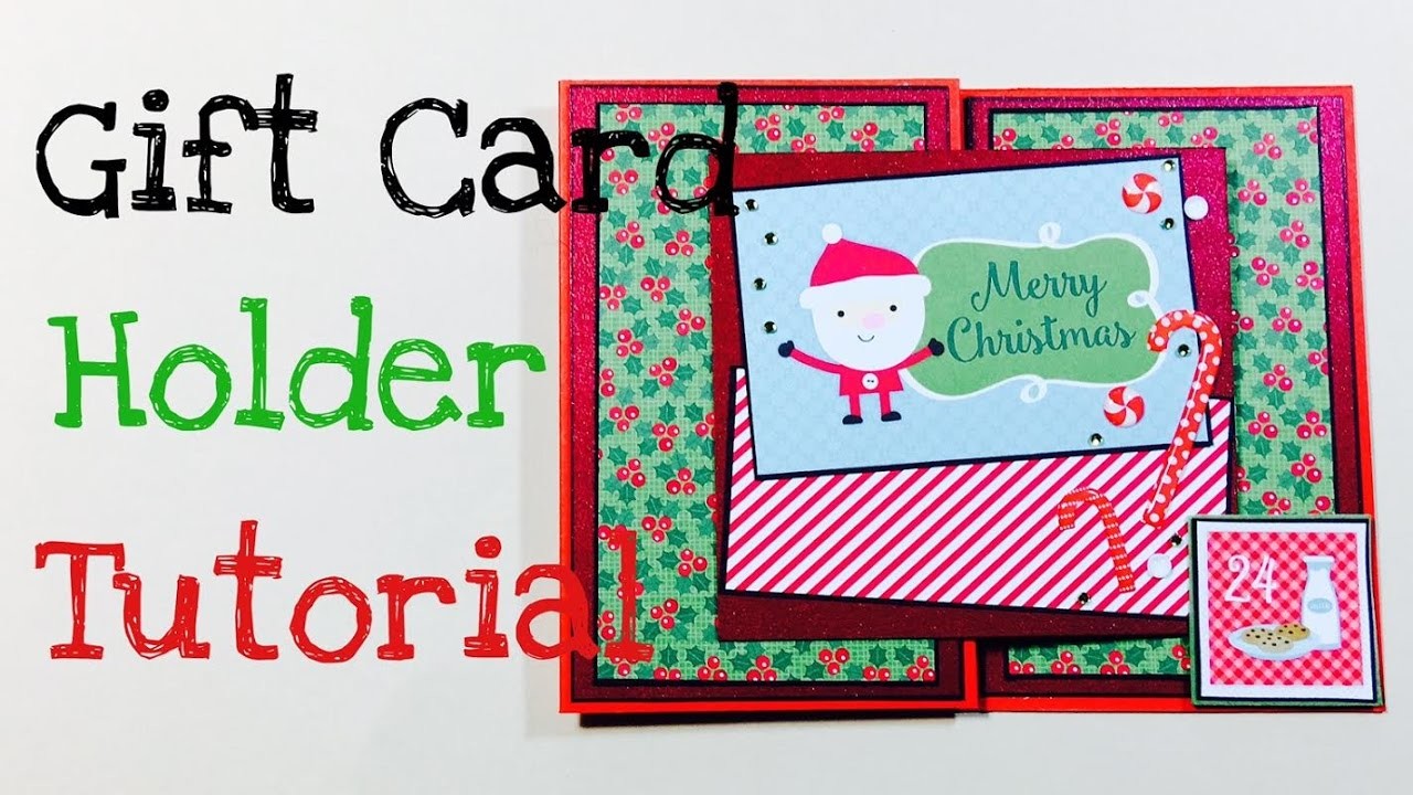 DIY Gift Card Holder [tutorial | deutsch]