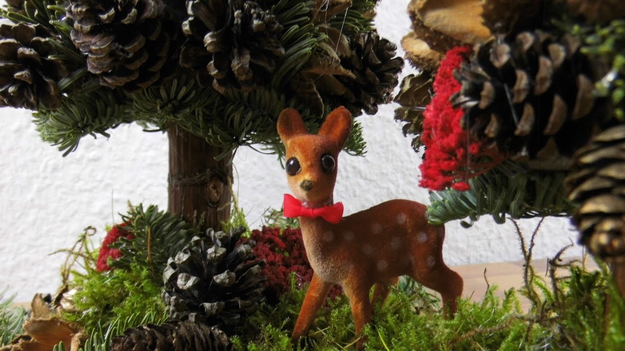 DIY Weihnachtsdeko Tannenbaum ❁ Deko Ideen mit Flora-Shop