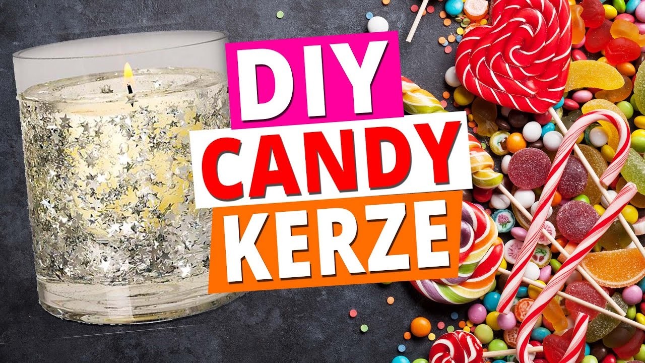 DIY Pinterest Candy Candle l Last Minute Geschenke Idee l DIY or DI Don't