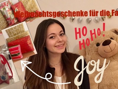 Weihnachtsgeschenke.DIY Ideen für die Familie - einfach & schnell