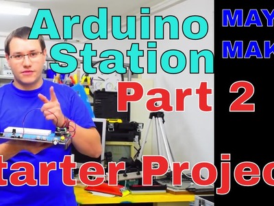 DIY Arduino Station mit Sensor Modulen & Breadboard 2 Tutorial Deutsch english subs|MAYER MAKES HD