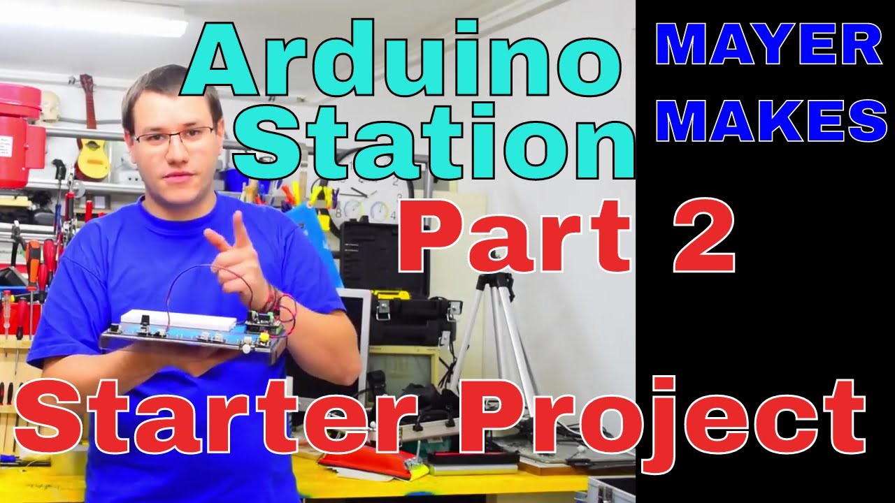 DIY Arduino Station mit Sensor Modulen & Breadboard 2 Tutorial Deutsch english subs|MAYER MAKES HD