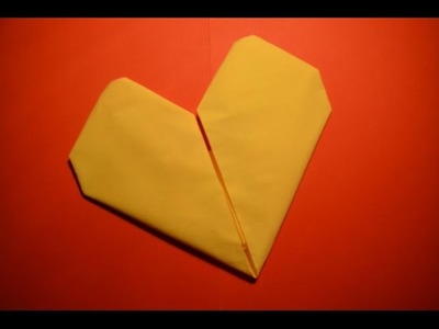 Servietten falten: Herz. Napkin folding