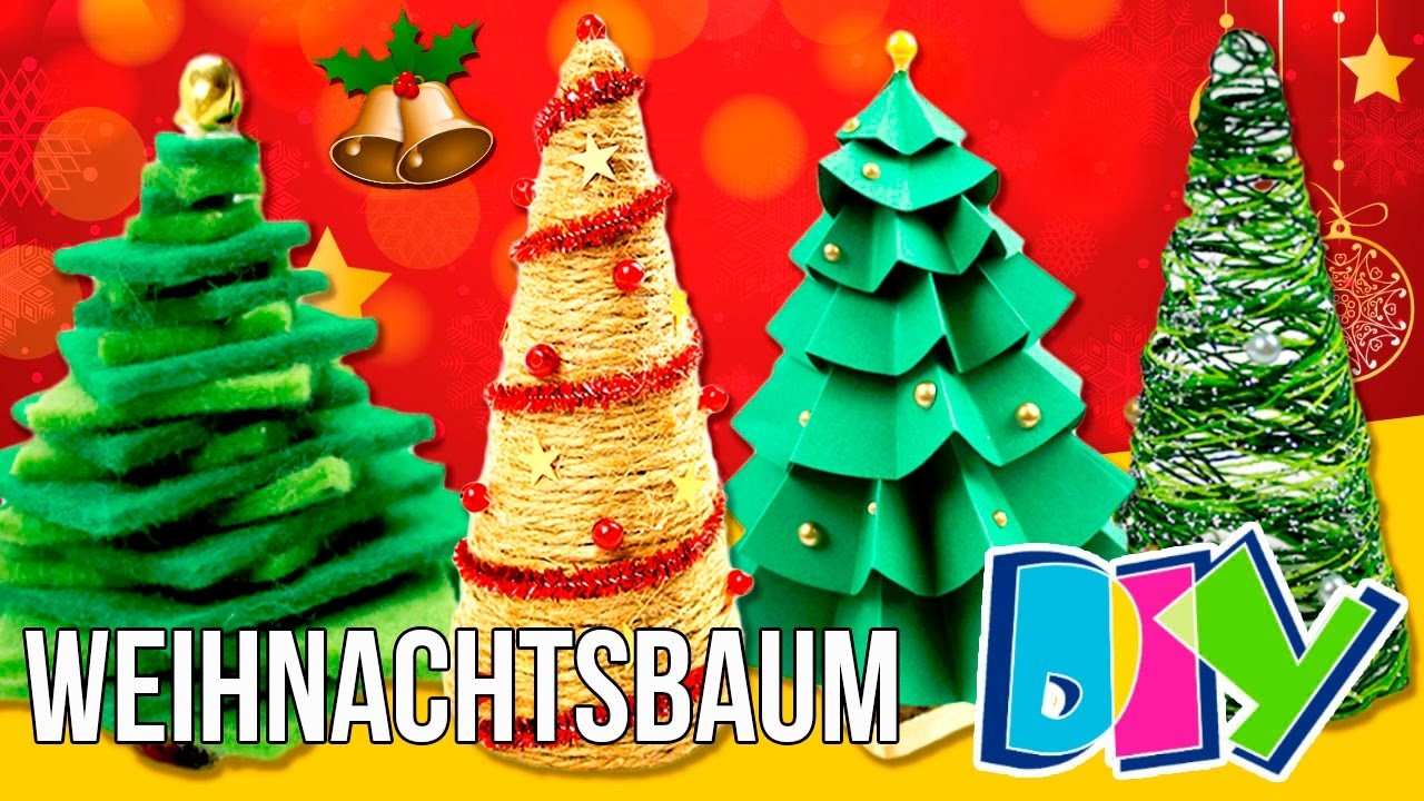 DIY 5 Mini-WEIHNACHTSBAUM 