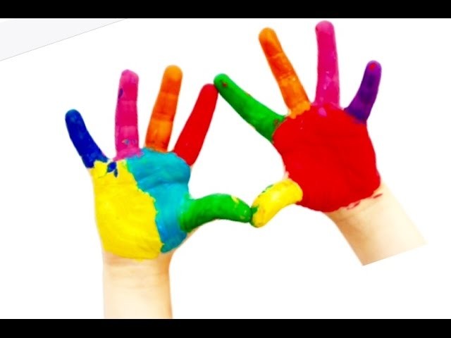 Finger paint - 4 gifts for friends - fingerprint