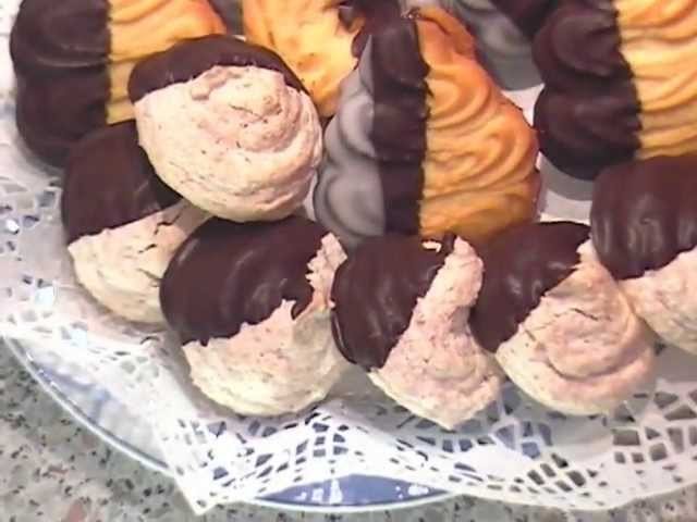 Weihnachtsplätzchen Teil 1 Flammende Herzen und Kokosmakronen