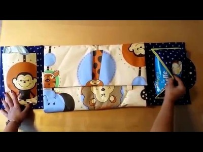 Wickeltasche mit integrierter Wickelunterlage