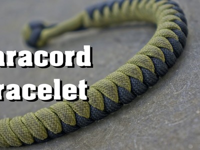 Paracord Armband - Schlangen Knoten