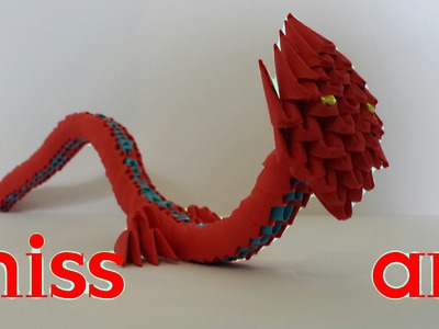 3d origami dragon (deutsch)