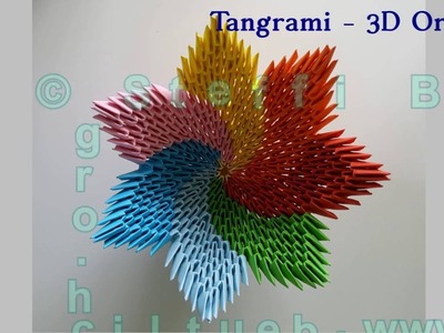 3D Origami - Tangrami  Schale