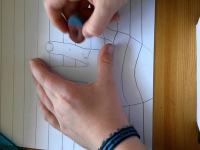 How to |  3D Hand hinter dem Blatt zeichnen