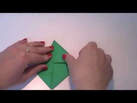 Origami - Anleitung zum Frosch falten Kaeru