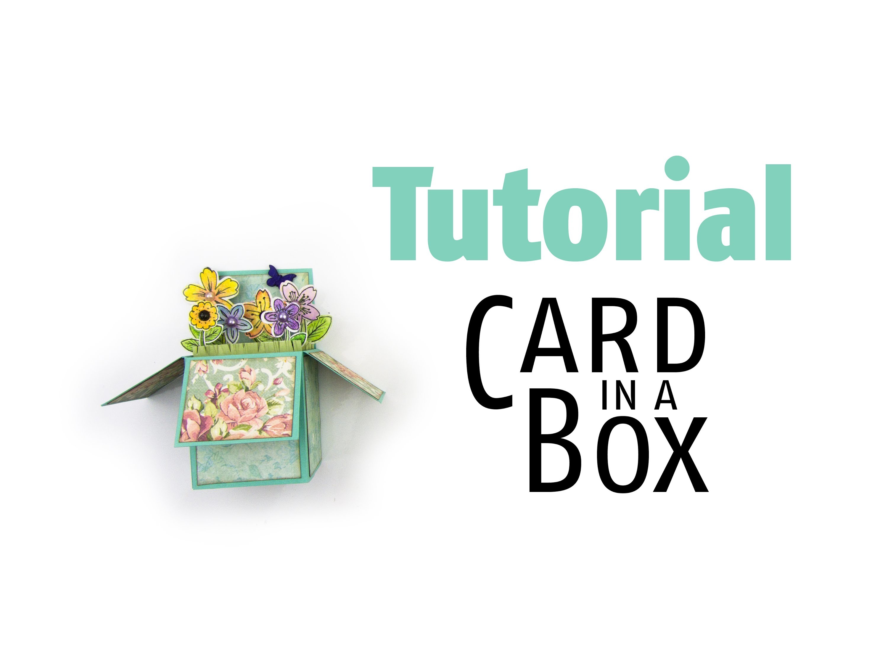 [Tutorial] Grußkarte "Card in a Box" | Mit kostenloser Vorlage :)