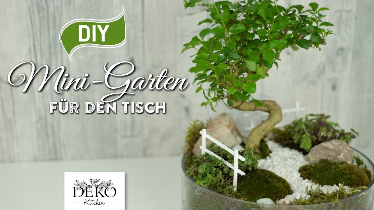 DIY: süßer Miniatur-Garten als Frühlingsdeko für den Tisch [How to] Deko Kitchen