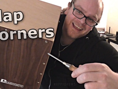 Cajon lernen: DIY Clap Corners – demonstriert mit einer Dimavery CJ-500 Cajon