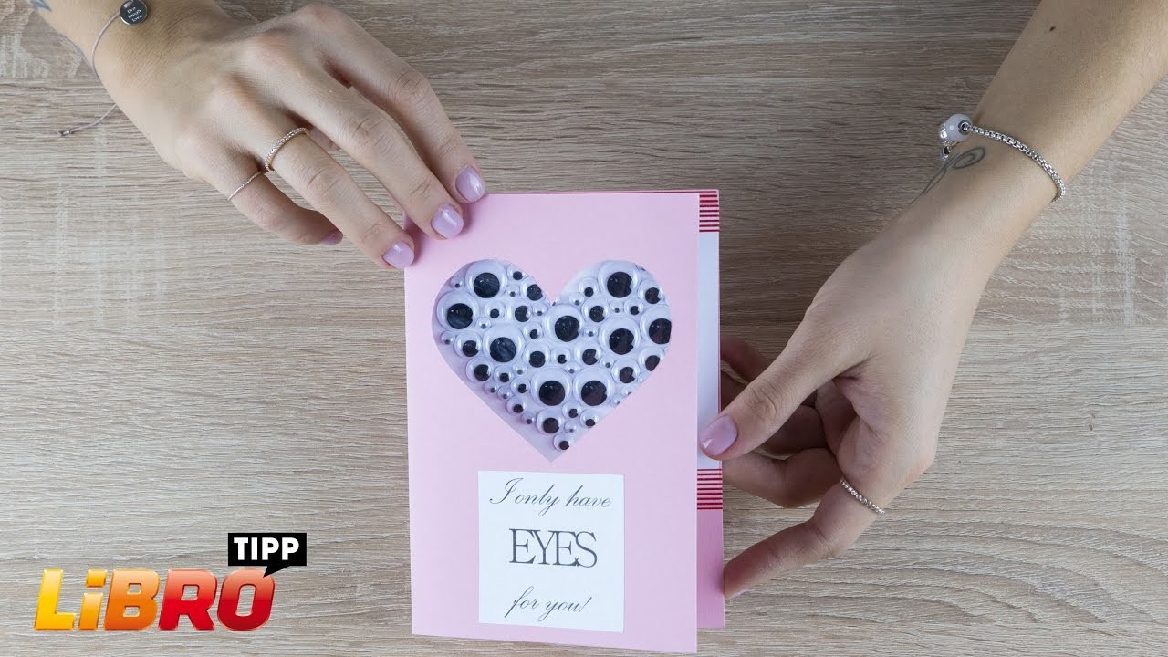 LIBRO Tipp: Herzige Karte zum Valentinstag DIY.Tutorial