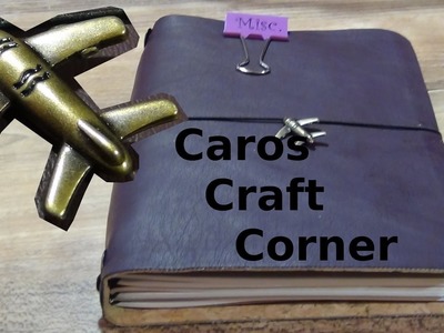 DIY Travelers Notebook