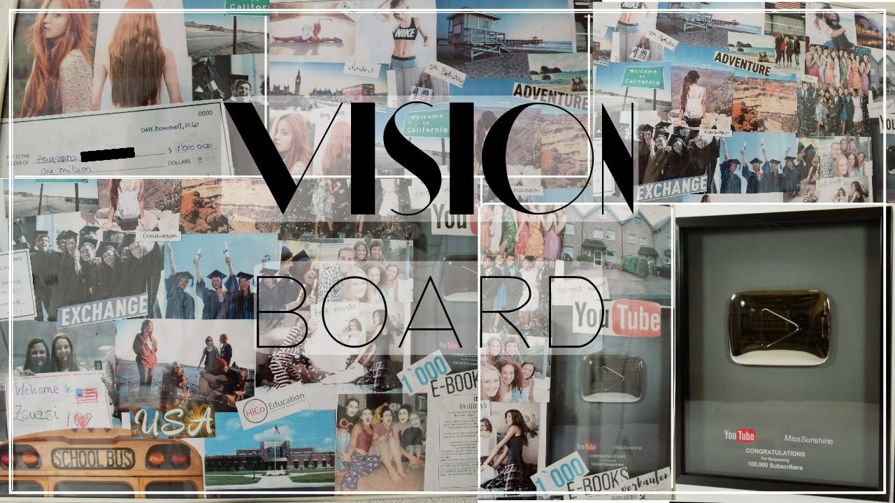 DIY VISION BOARD