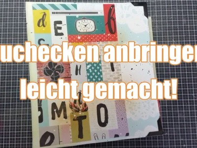 How to #1. Buchecken anbringen. DIY. Tutorial deutsch. PamiStyle