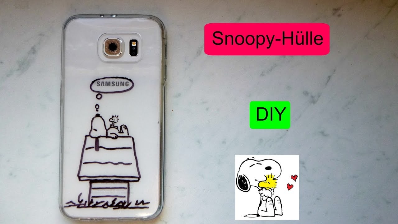 Knuffige Snoopy-Hülle - DIY