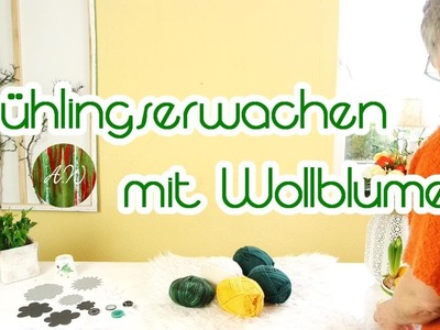 DIY. hübsche Dekokugeln aus Wolle.Bastelidee zum selber machen