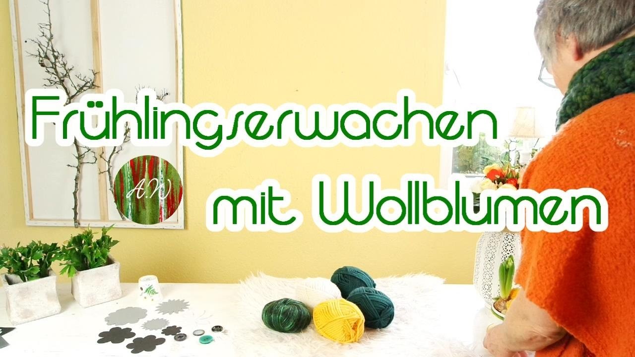 DIY. hübsche Dekokugeln aus Wolle.Bastelidee zum selber machen