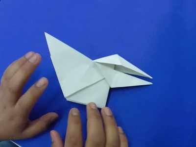 Origami Krähe. Origami Crow
