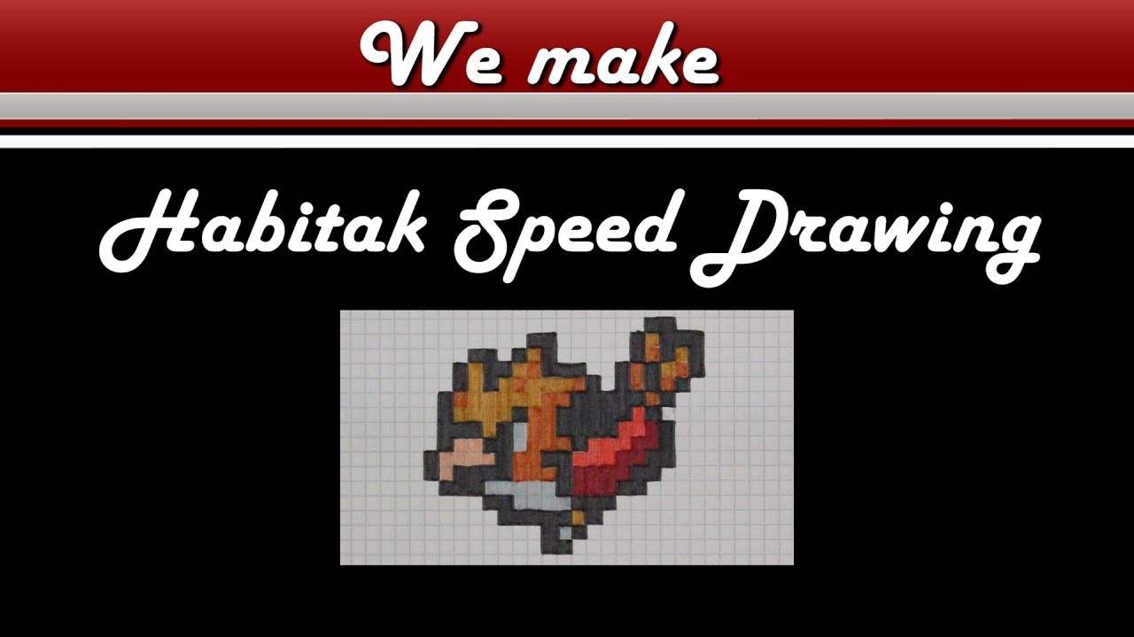 Pixel Art Pokemon Habitak Drawing