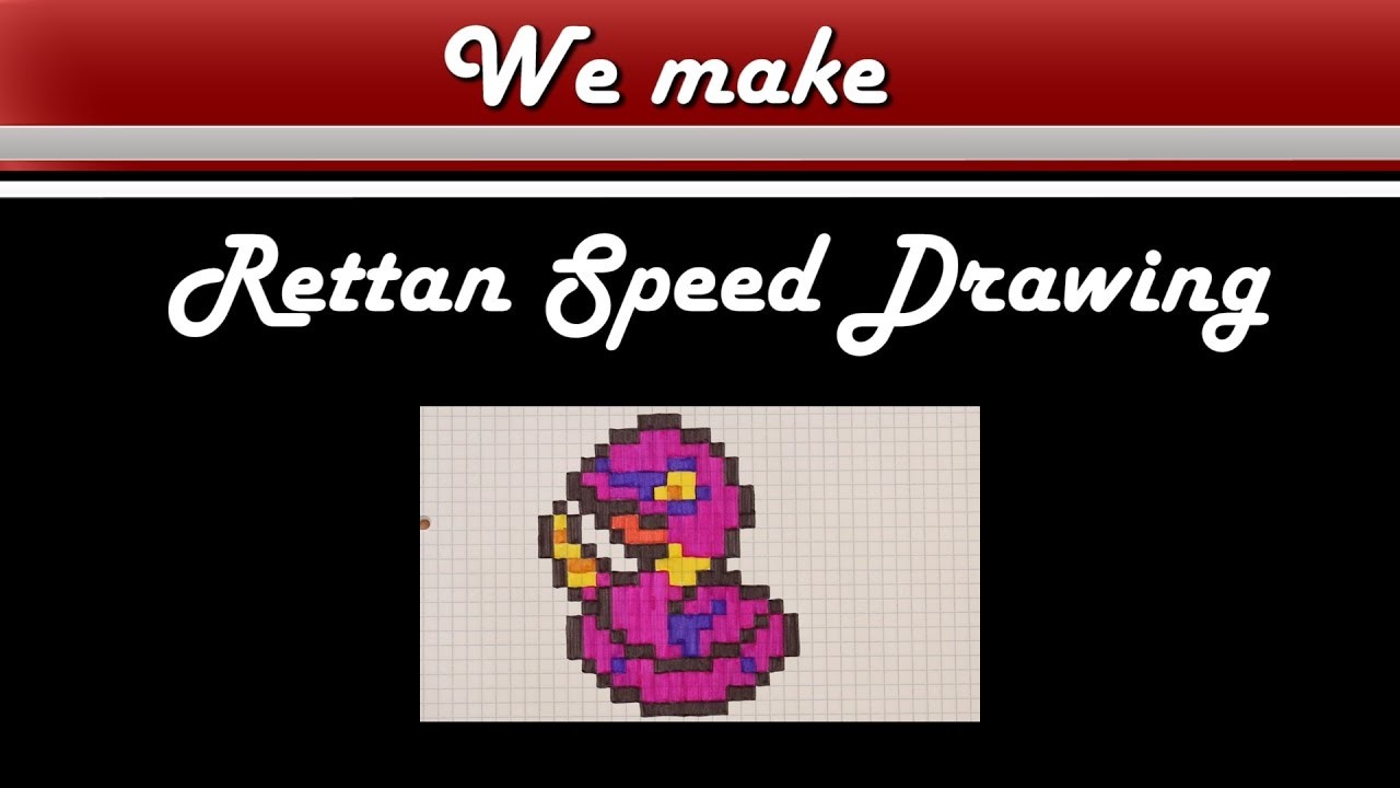 Pixel Art Pokemon Rettan Drawing